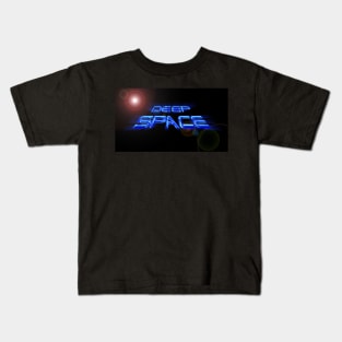 Deep Space - Blue Kids T-Shirt